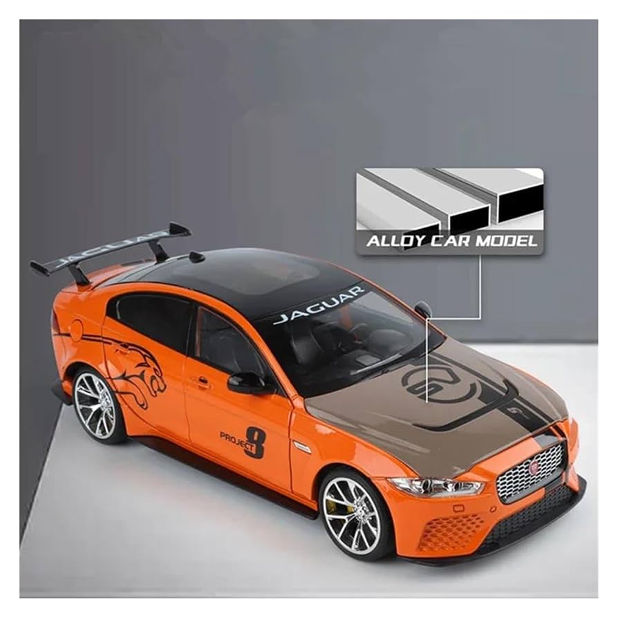 Amazon.com: 1 18 for Jaguar XE SV Project 8 Alloy Sports Car